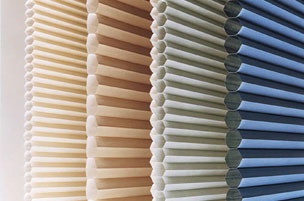 Honeycomb shades, our most popular, also save you energy.